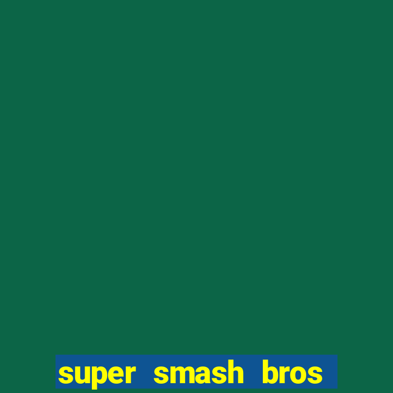 super smash bros click jogos